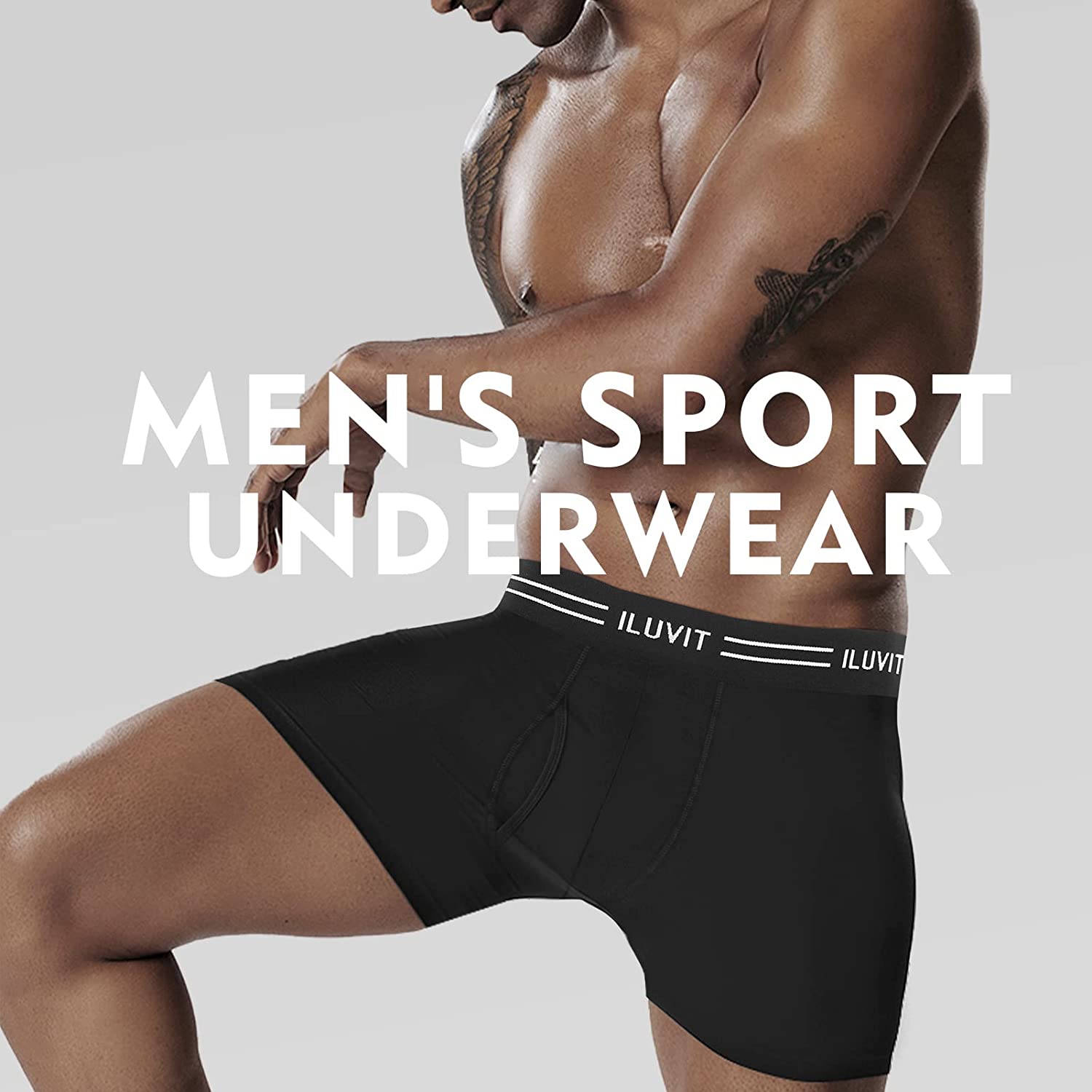 5Mayi Mens Athletic Underwear Mens Boxer Briefs Underwear for Men Pack S M L XL XXL - Image 6